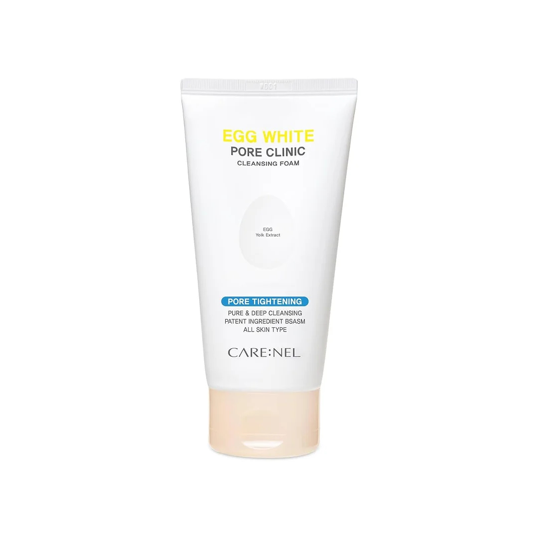 Carenel Egg White Pore Clinic Cleansing Foam 150ml