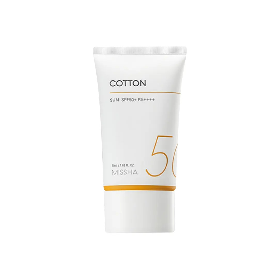 Missha All Around Safe Block Cotton Sun SPF50+ | KoreanshopBD
