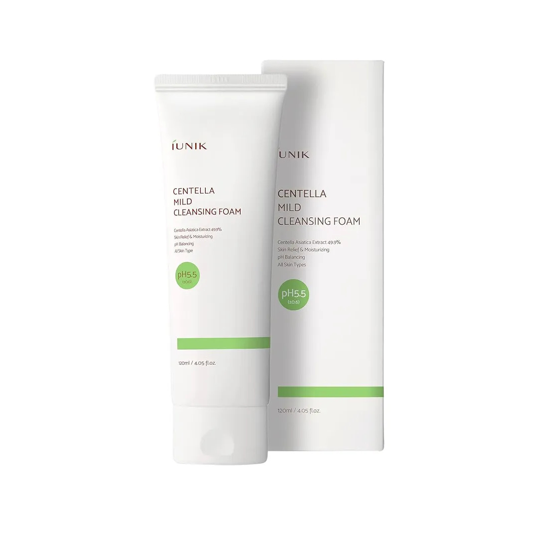 iUNIK Centella Mild Cleansing Foam 120ml BD | KoreanShopBD
