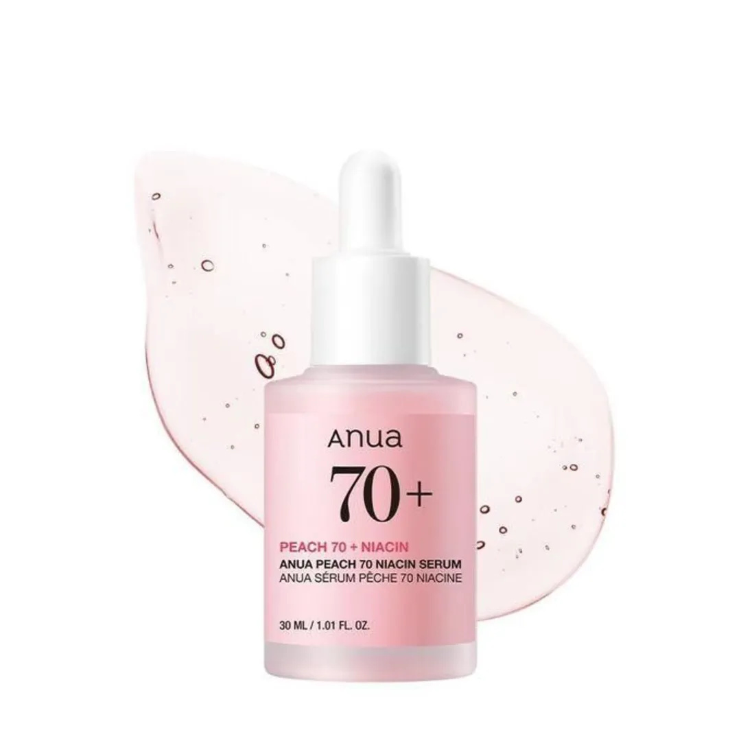 Anua Peach 70% Niacin Serum 30ml – Brightening & Pore Care Serum