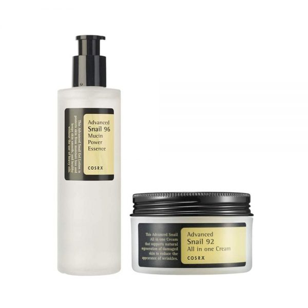 Cosrx advance snail essence + snail cream combo