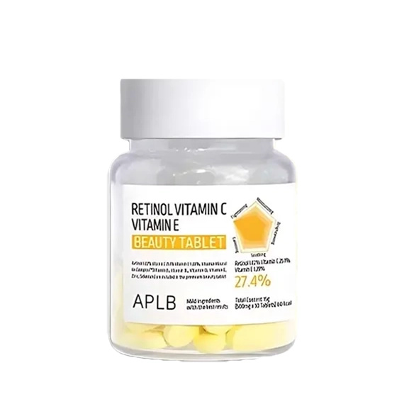APLB Retinol Vitamin C Vitamin E Beauty Tablet (30pcs) | koreanShopBD