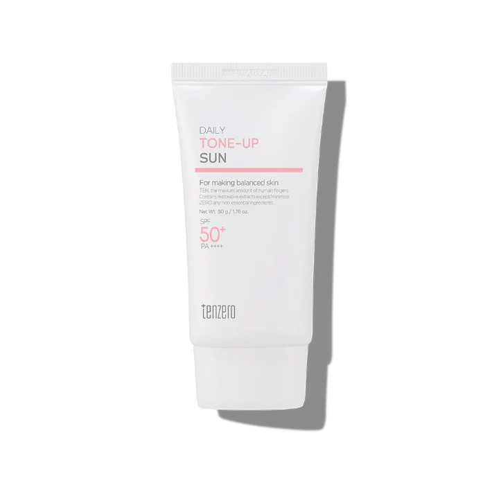 Tenzero Daily Tone-Up Sun 50ml – SPF Protection & Brightening Sunscreen for Everyday Use