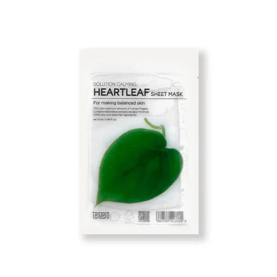 Tenzero Calming Heartleaf Sheet Mask BD | KoreanShopBD