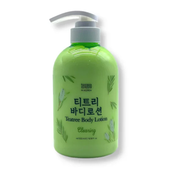 Tenzero Clearing Teatree Body Lotion 500ml – Soothing & Acne-Care Moisturizer