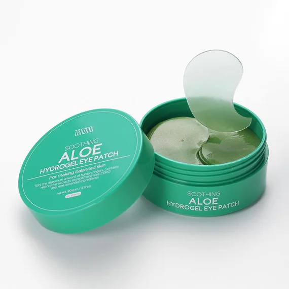 Tenzero Soothing Aloe Hydrogel Eye Patch 90gm (60 Sheets) – Cooling & Hydrating Eye Care
