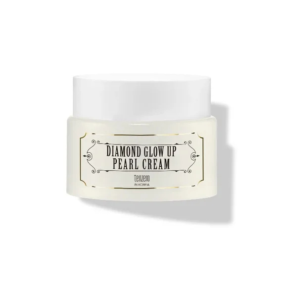 TENZERO Diamond Glow Up Pearl Cream 80 g – Radiance Boosting & Hydrating Face Cream