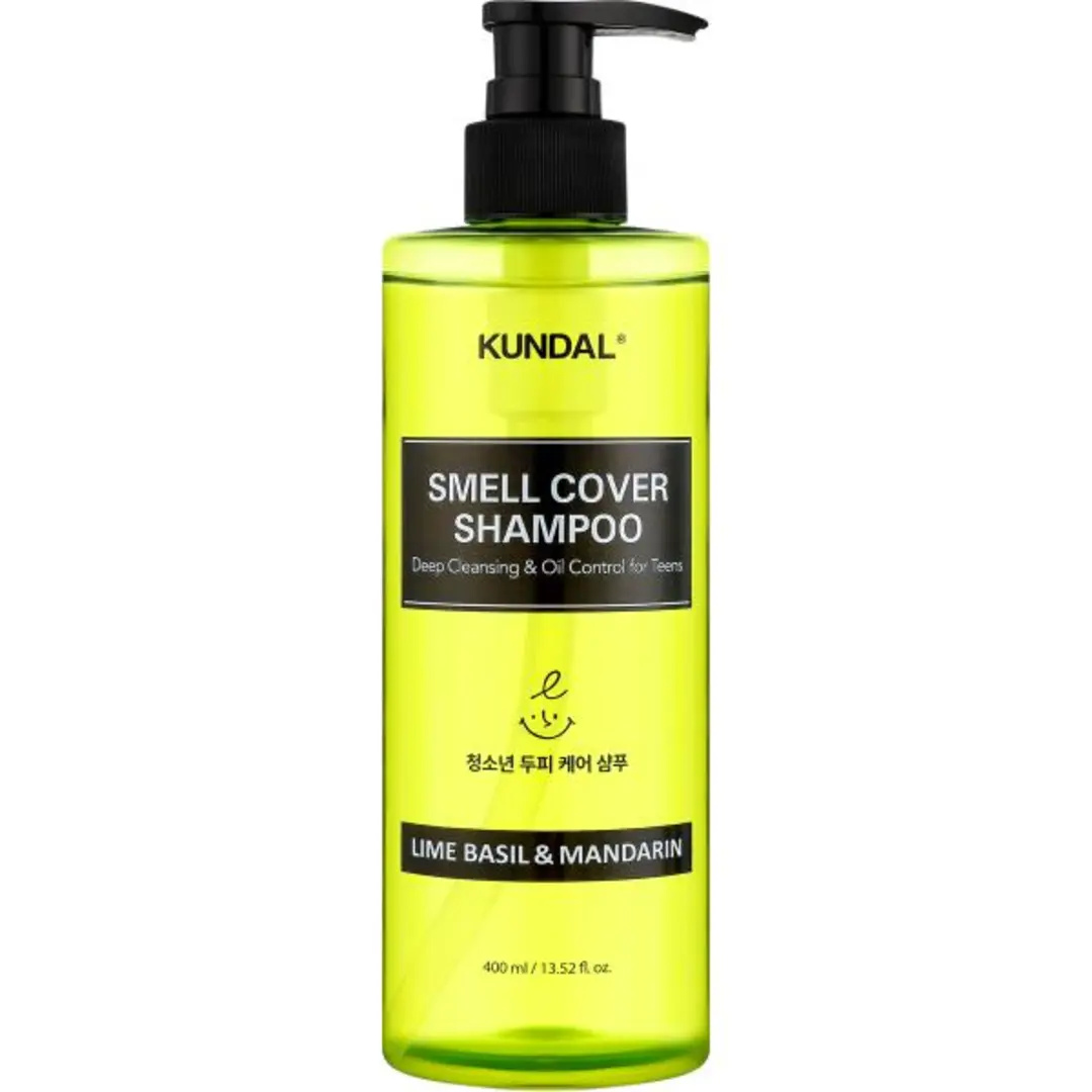 Buy Kundal Smell Cover Shampoo Lime Basil 400ml | KoreanshopBD
