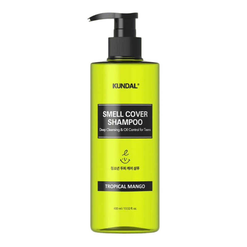 Kundal Smell Cover Shampoo Tropical Mango 400ml – Refreshing & Fruity Hair Care for Daily Use