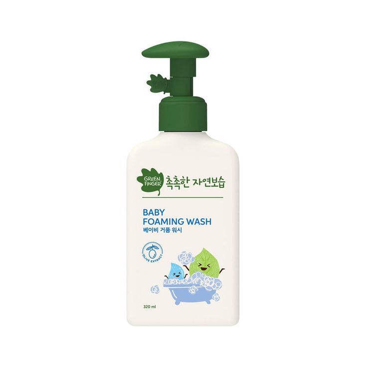 Green Finger Baby Foaming Wash 320ml – Gentle Daily Baby Cleanser