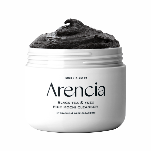 Arencia Black Tea & Yuzu Cleanser 120g – Brightening & Antioxidant-Rich Face Cleanser