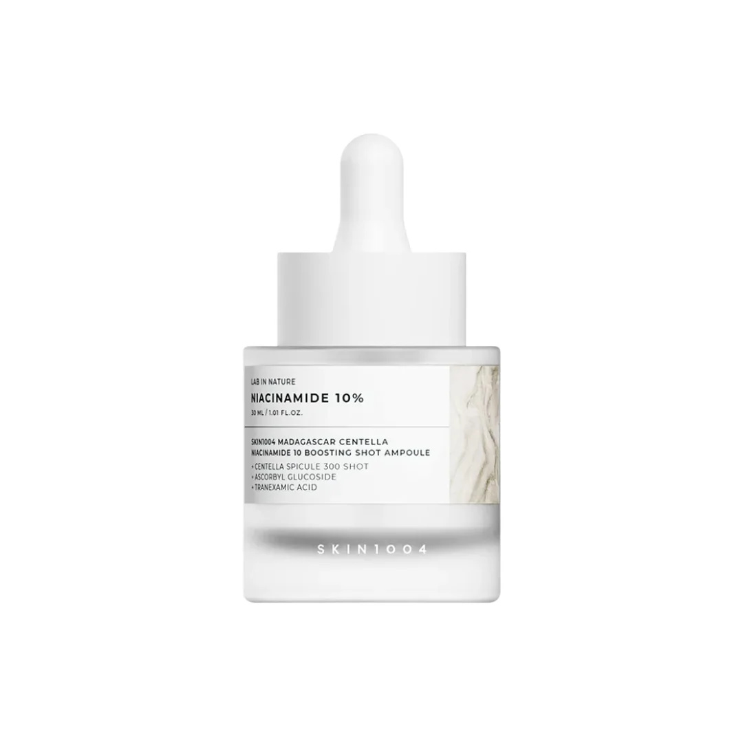 SKIN1004 Niacinamide 10 Boosting Shot Ampoule 30ml | Brightening & Pore Care Serum