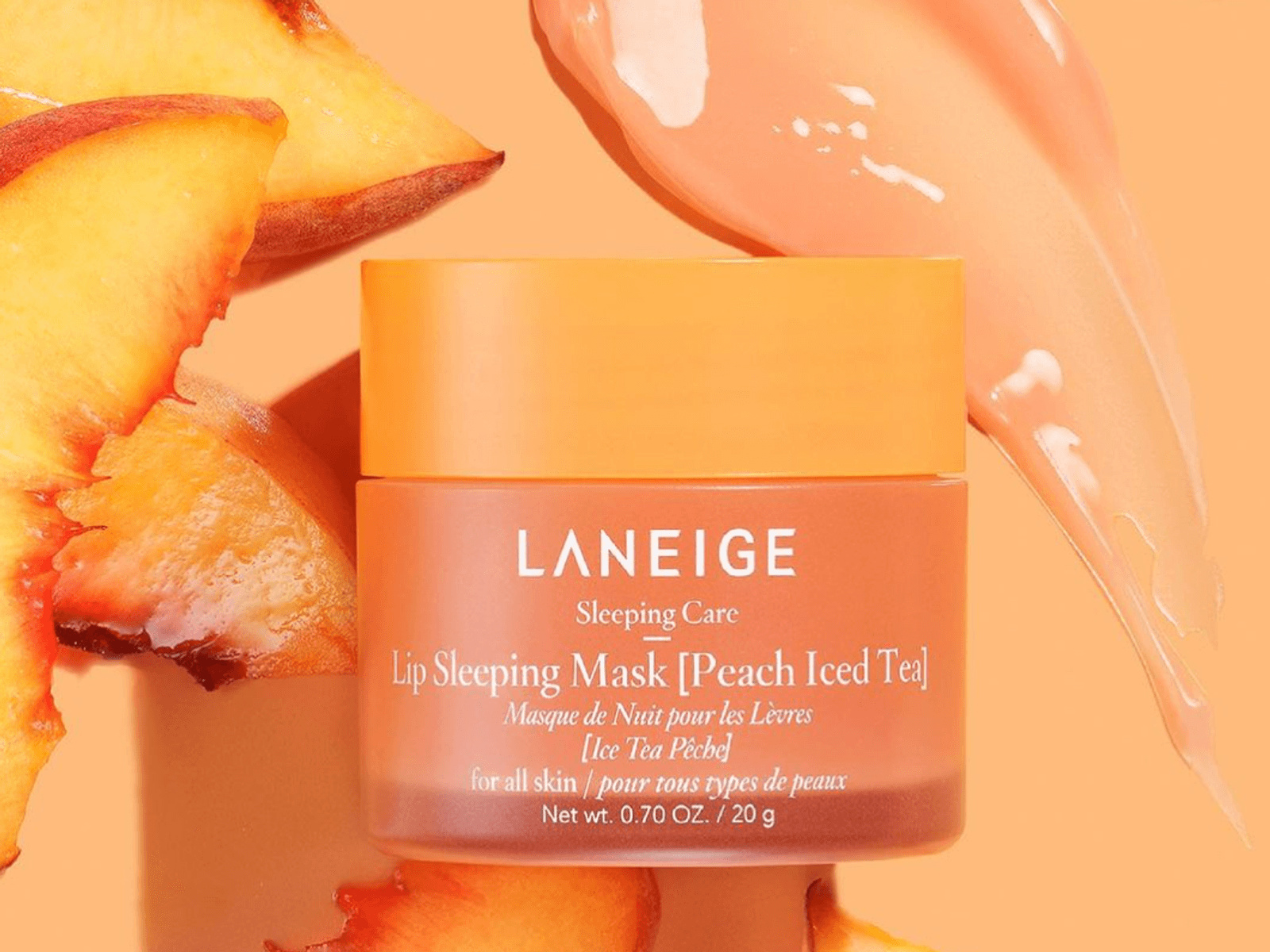 LANEIGE Lip Mask Peach 20g price in BD | KoreanshopBD