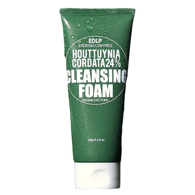 Derma Factory Edlp Houttuynia Cordata 24% Cleansing Foam-120ml