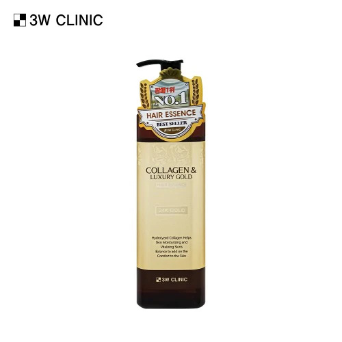 3W Clinic collagen & luxury gold hair essence 500ml