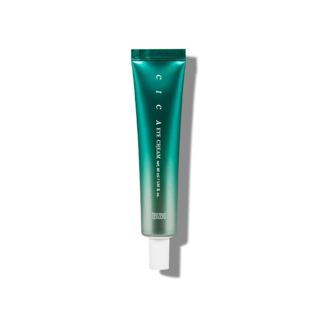 TENZERO Relief Cica Eye Cream 40 ml – Soothing & Hydrating Eye Care for Puffiness, Dark Circles & Fine Lines