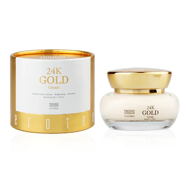TENZERO 24K Gold Radiance Cream 50 g – Brightening, Anti‑Aging & Hydrating Luxury Face Cream