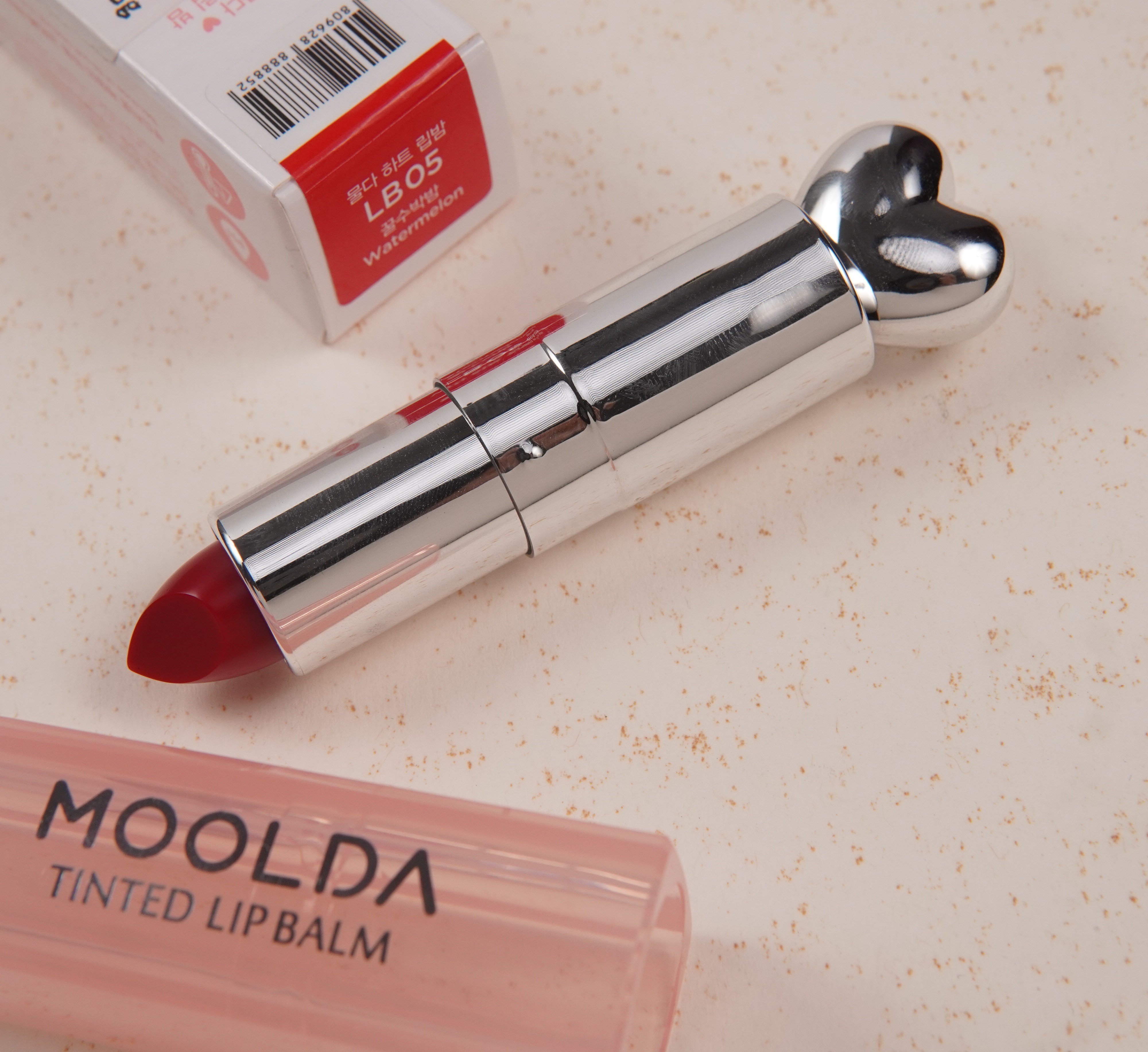MOOLDA Tinted Lip Balm LB05 – Watermelon | 3g Hydrating Tinted Lip Care