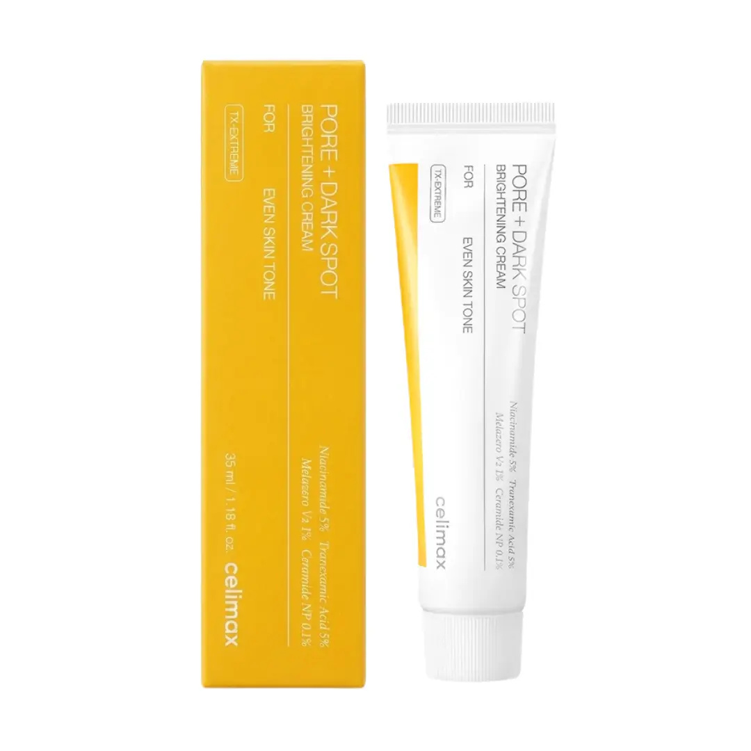 Celimax Pore + Dark Spot Brightening Cream 35ml | Pore Care & Brightening Face Cream