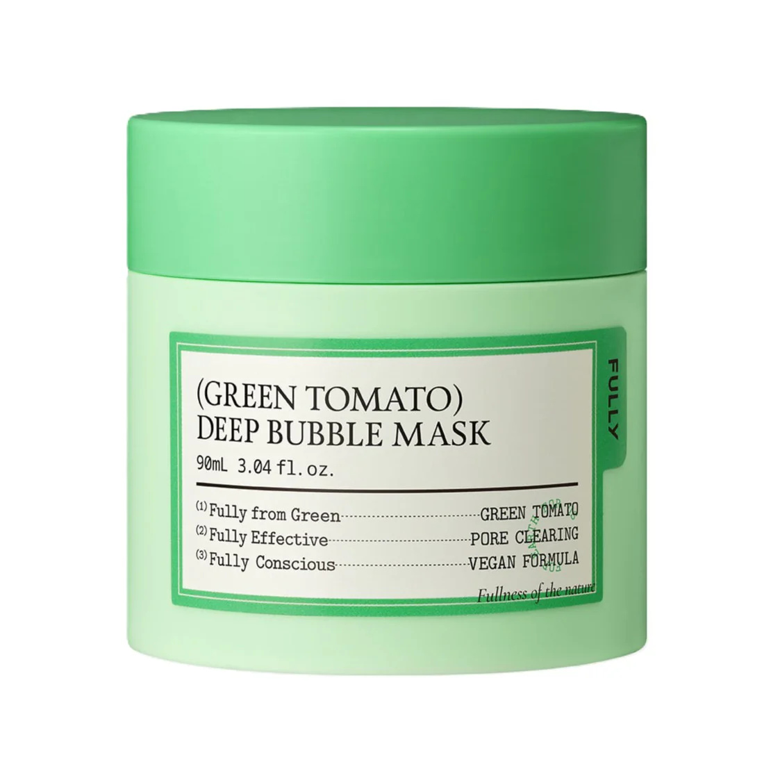 Fully Green Tomato Deep Bubble Mask 90ml BD | KoreanShopBD