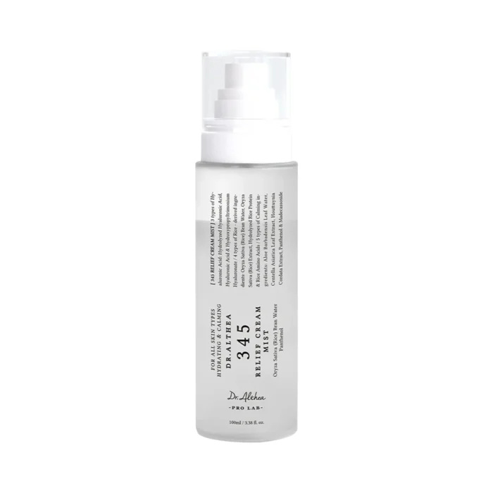 Dr. Althea 345 Relief Cream Mist 100ml | Soothing & Hydrating Face Mist for Sensitive Skin