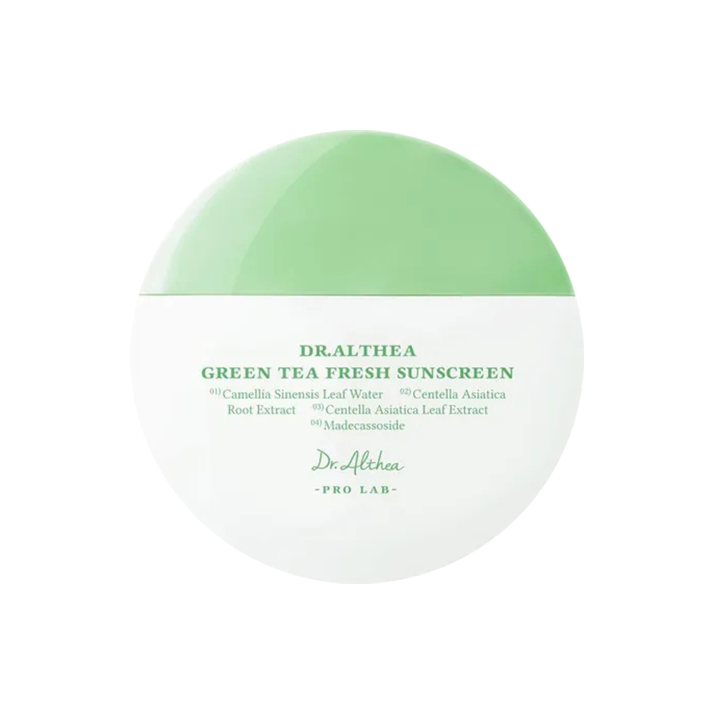 Dr. Althea Green Tea Fresh Sunscreen 45ml SPF50+ PA++++ | Lightweight Everyday Sun Protection