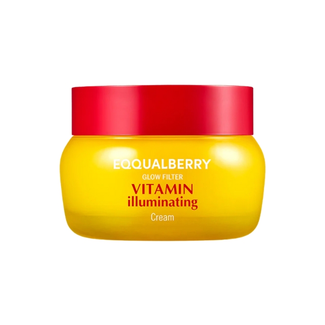 EQQUALBERRY Vitamin Illuminating Cream 50ml | Brightening & Hydrating Face Cream