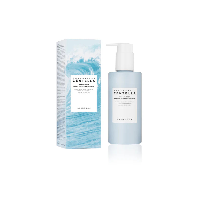 Skin1004 Madagascar Centella Hyalu-Cica Gentle Cleansing Milk 200ml | Mild Cleanser