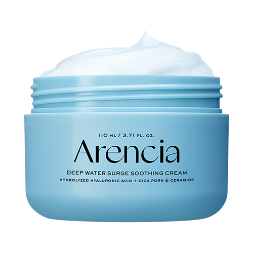 ARENCIA Deep Water Surge Soothing Cream 110ml | Hydrating & Calming Moisturizer