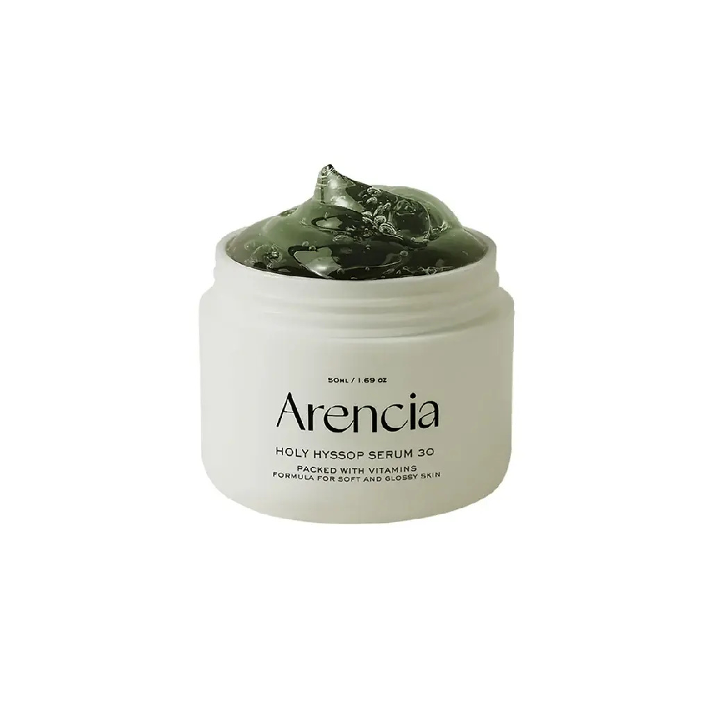 ARENCIA Holy Hyssop Serum 30 – 50 g | Brightening & Hydrating K-Beauty Serum