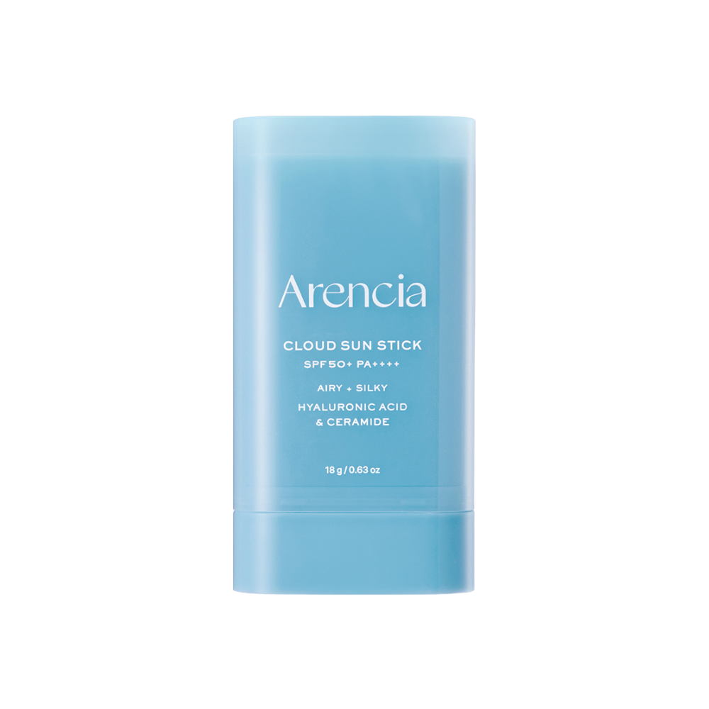ARENCIA Cloud Sun Stick 18 g | SPF 50+ PA++++ Lightweight Sunscreen