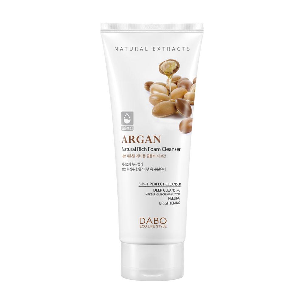 Dabo Argan Natural Rich Foam Cleanser BD | KoreanShopBD