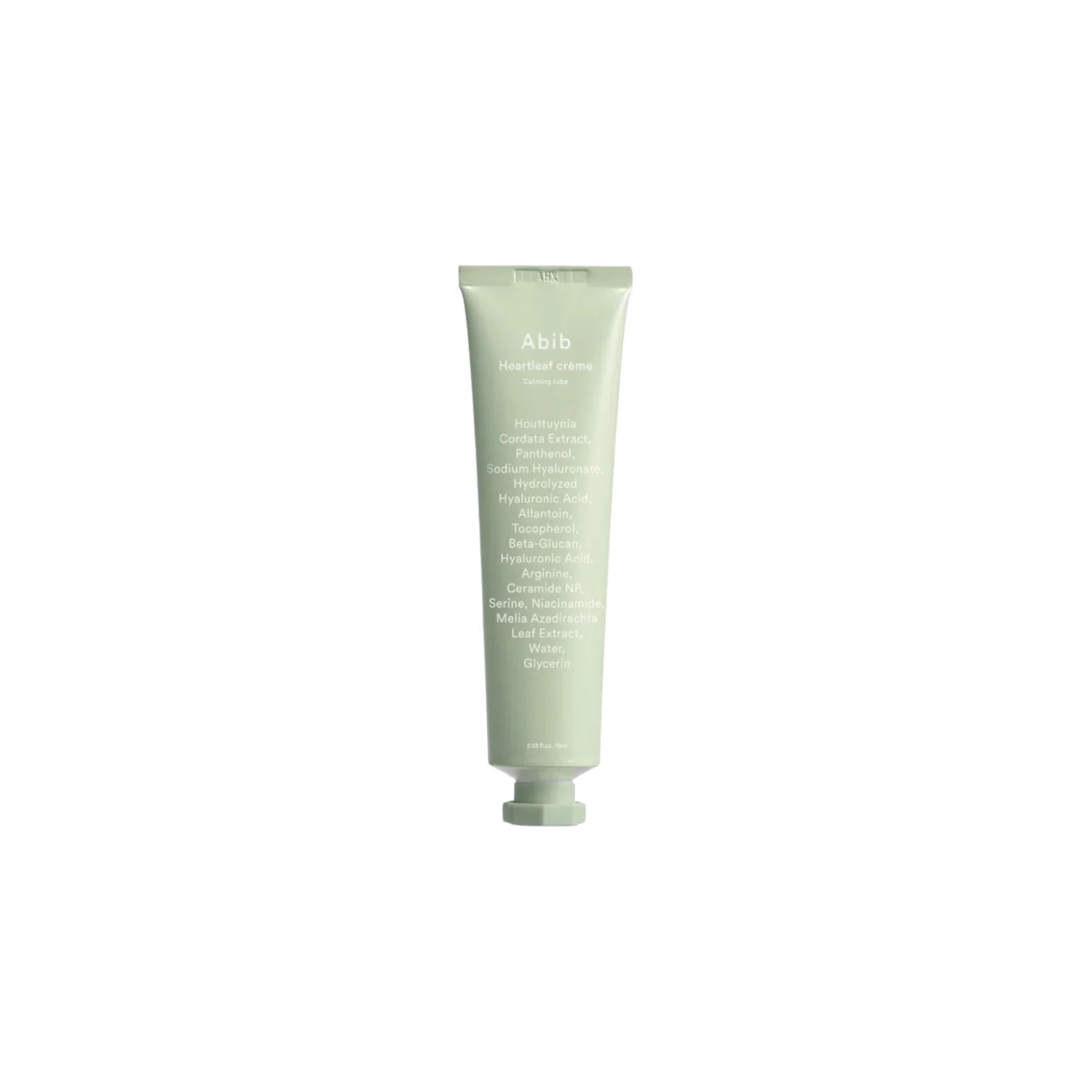Heartleaf Cream Calming Tube 75ml | Soothing & Hydrating Moisturizer for Sensitive Skin