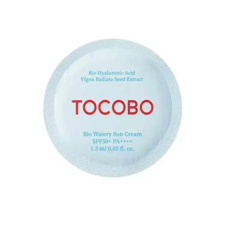 Tocobo Bio Watery Sun Cream SPF50+ PA++++ 1.5ml – Lightweight Hydrating Sunscreen