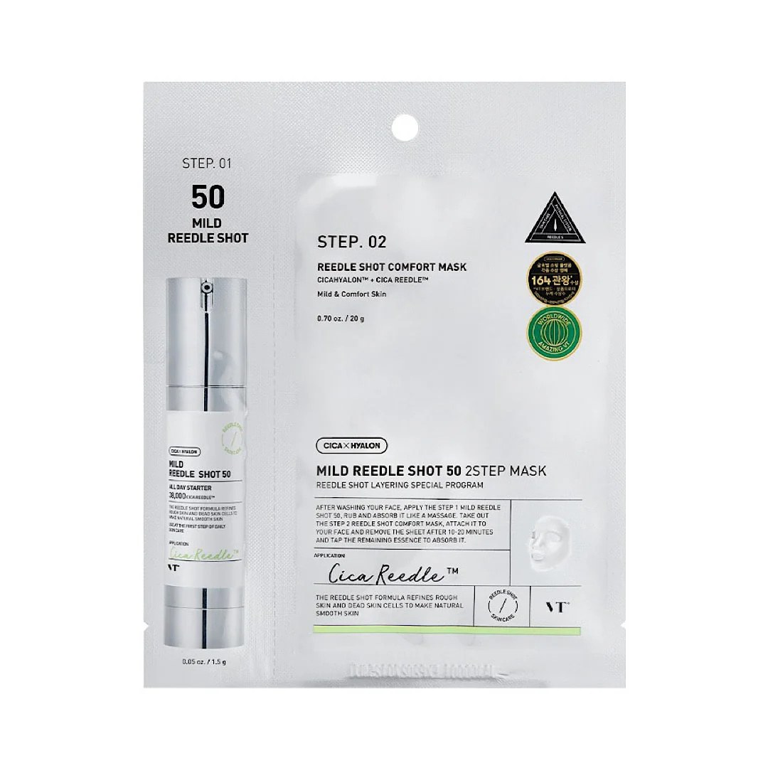 VT Mild Reedle Shot 50 2-Step Mask 20g BD | KoreanShopBD