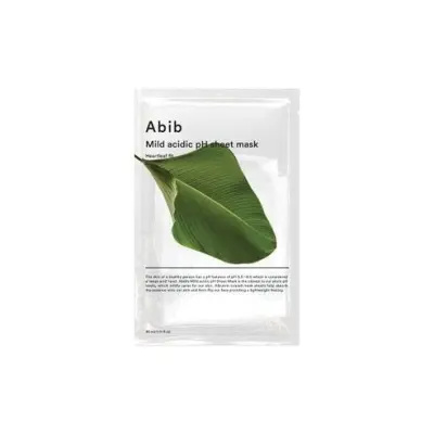 Mild Acidic pH Sheet Mask Heartleaf Fit (10 Sheets – 30 ml) | Soothing Korean Sheet Mask