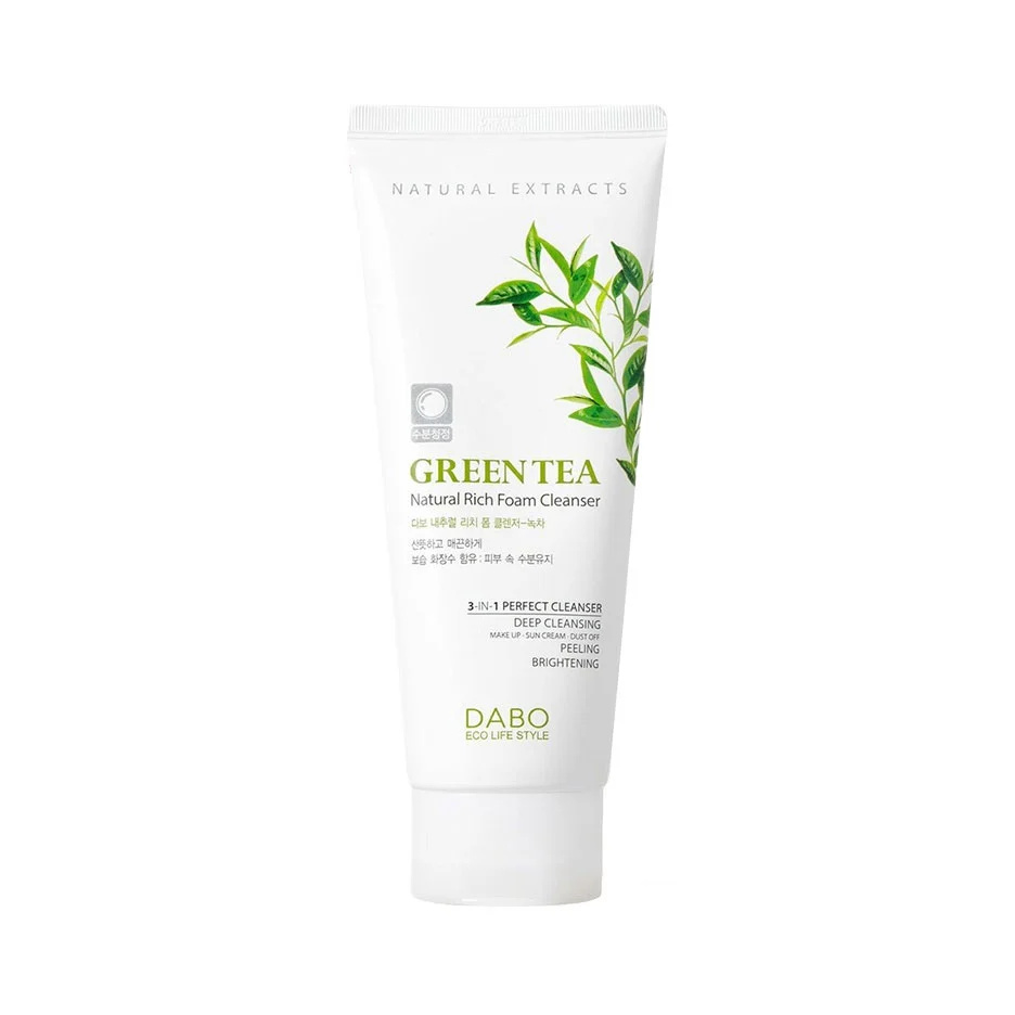 Dabo Green Tea Foam Cleanser 180ml BD | KoreanShopBD