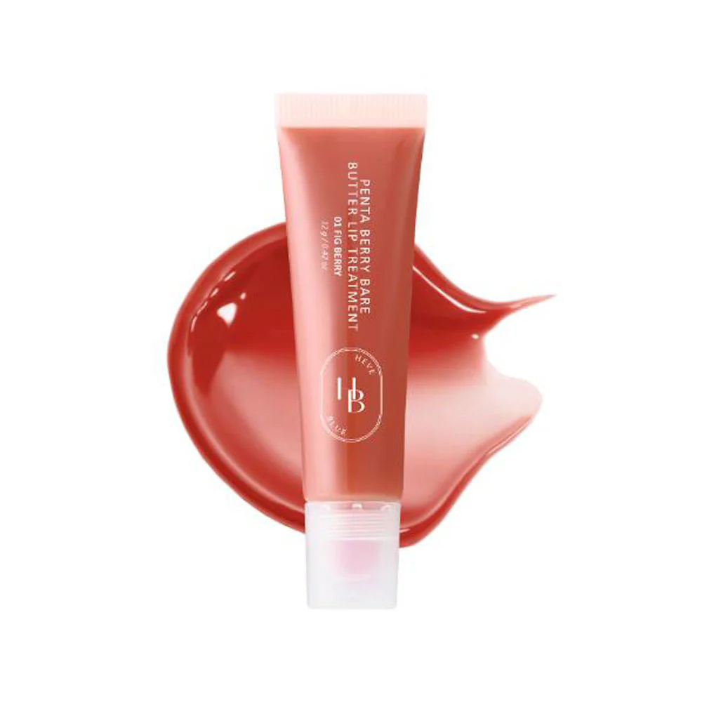 HEVEBLUE Penta Berry Panthenol Repair Lip Treatment Fig Berry 12g – Hydrating Lip Balm