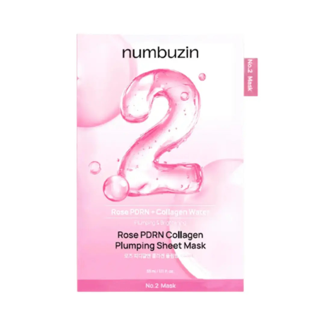NUMBUZIN No.2 Rose PDRN Collagen Plumping Sheet Mask 33ml | Korean Skincare