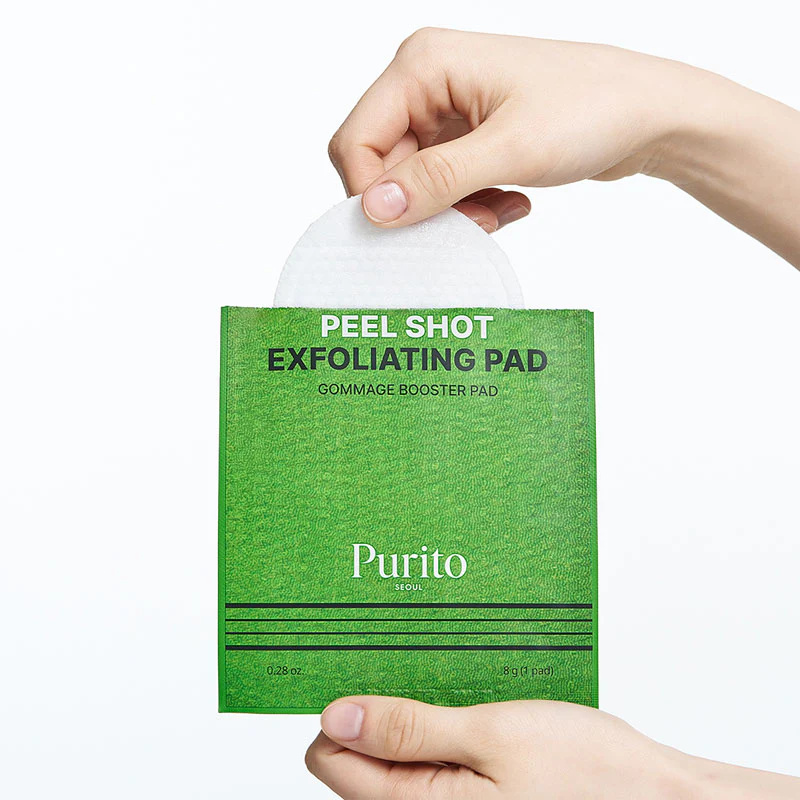 PURITO Peel Shot Exfoliating Pad 8ea 64g | KoreanShopBD