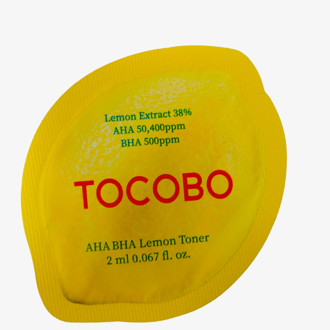 Buy TOCOBO AHA BHA Lemon Toner 2ml BD | Koreanshopbd
