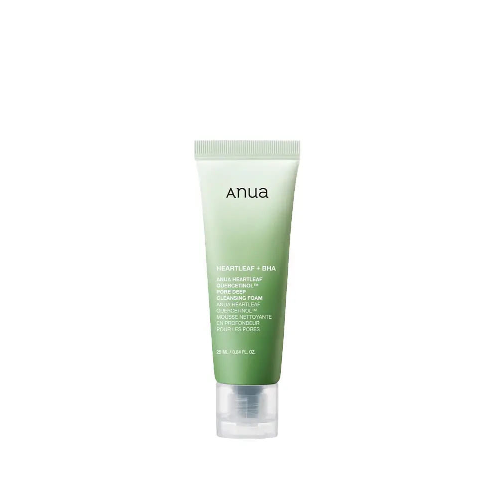 Anua Heartleaf Quercetinol Pore Deep Cleansing Foam 25ml Mini