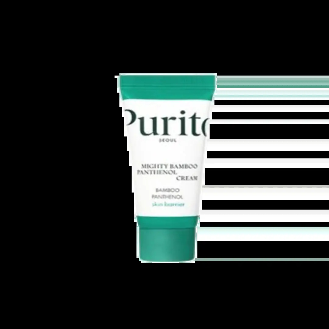 Purito Mighty Bamboo Panthenol Cream Mini 15ml – Barrier Repair Moisturizer