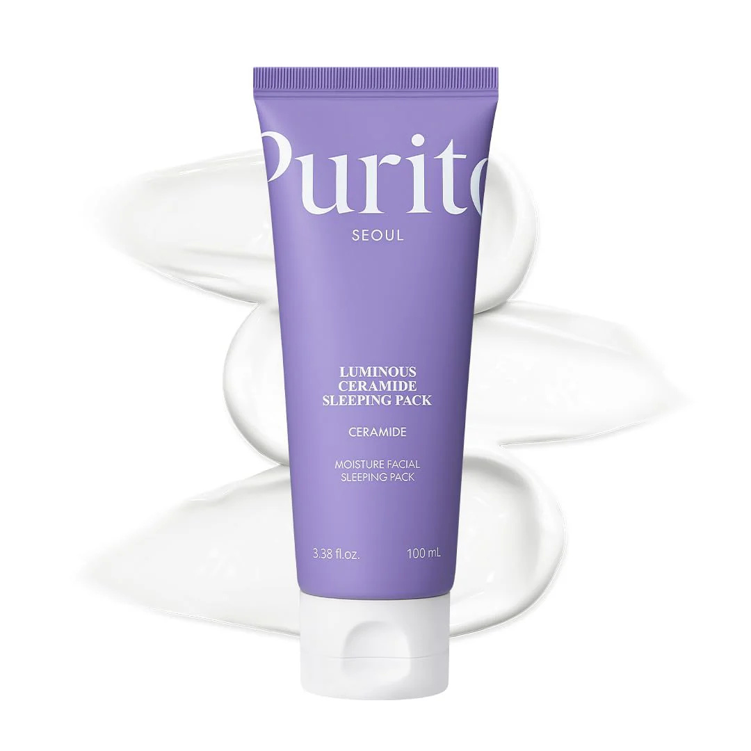 PURITO Seoul Luminous Ceramide Sleeping Pack 100ml – Deep Hydration & Barrier Repair