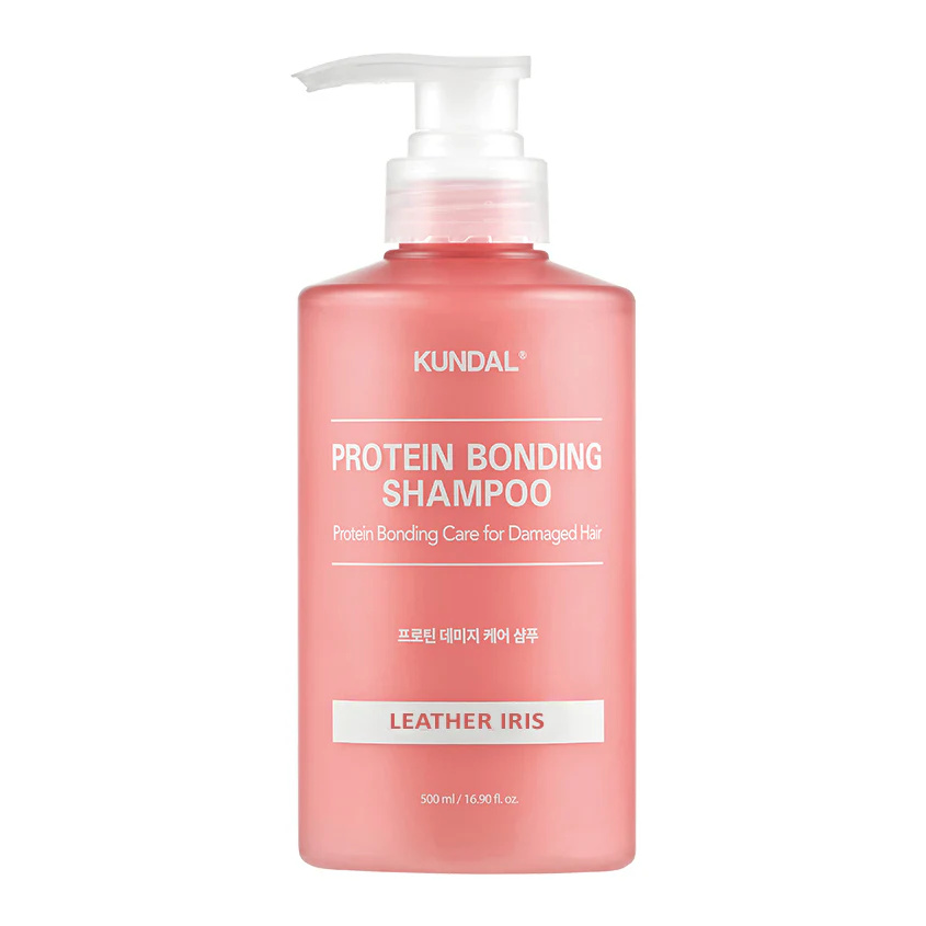 Kundal Protein Bonding Shampoo Leather Iris 500ml – Repair & Strengthen Hair