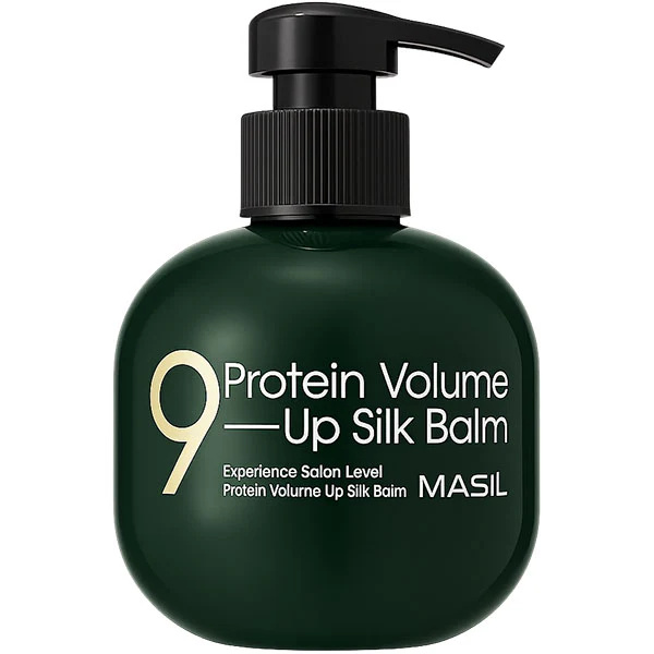 MASIL 9 Protein Volume Up Silk Balm 180ml | Lightweight Volumizing Care