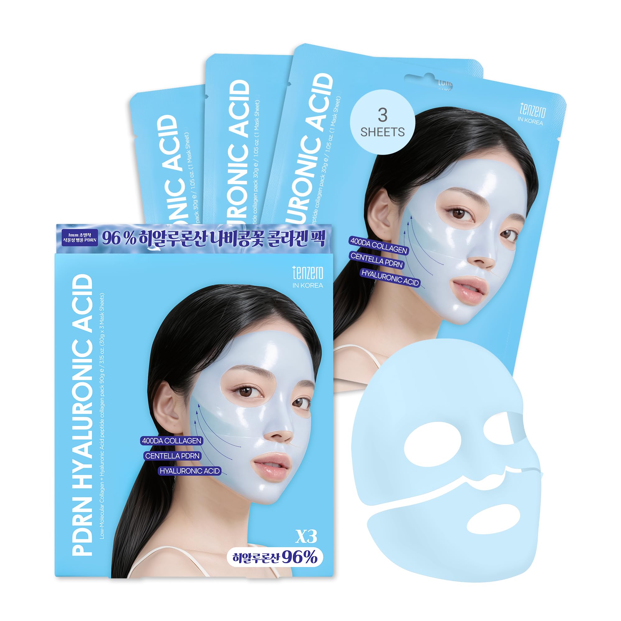 Tenzero HA PDRN Mask Pack BD | KoreanShopBD