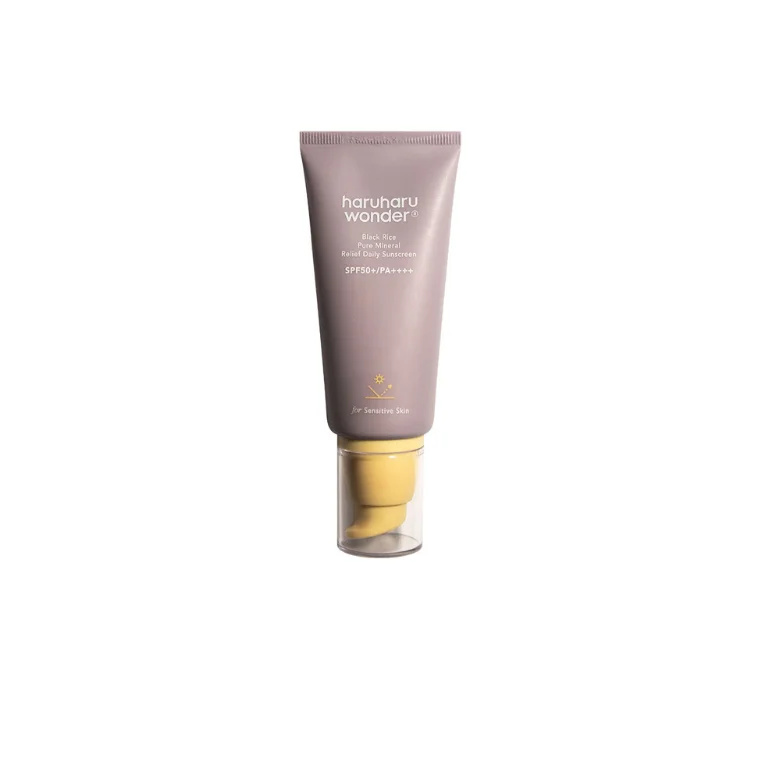 Haruharu Wonder Black Rice Mineral Sunscreen 50ml – Daily UV Protection