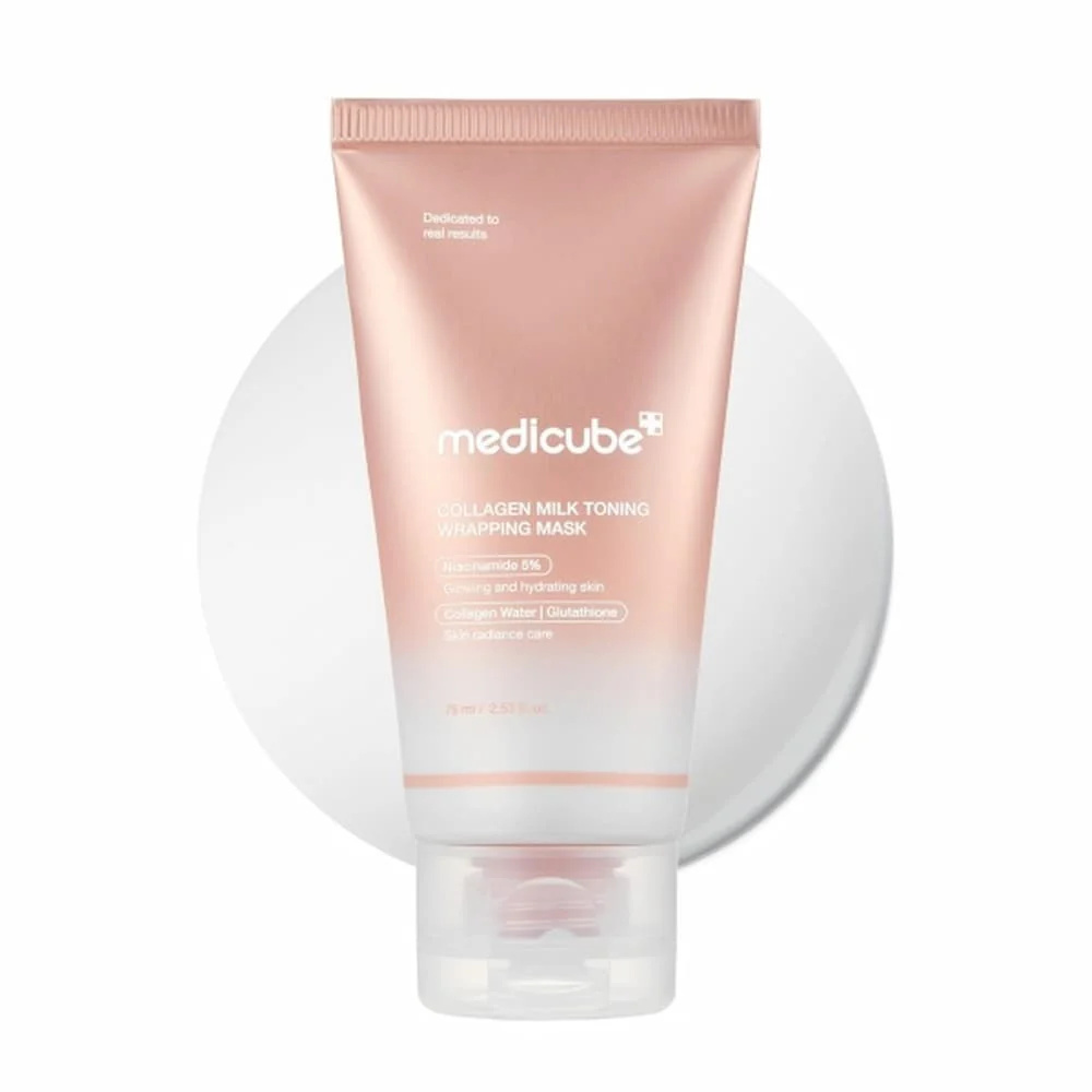 Medicube Collagen Milk Toning Wrapping Mask 75ml | Firming & Brightening Mask