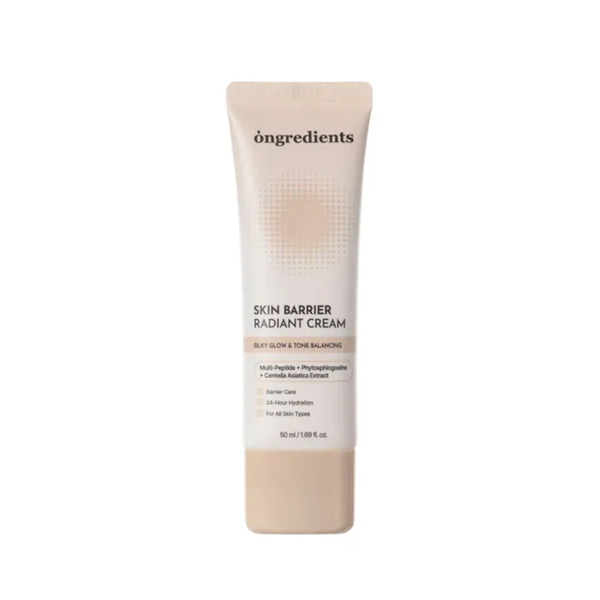 ONGREDIENTS Skin Barrier Radiant Cream 50ml – Hydrating Glow Moisturizer
